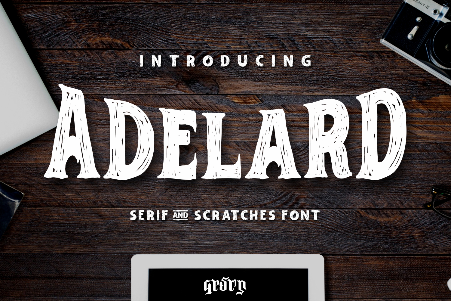 Adelard: A Slab Serif That Breathes Like Handwritten Ink