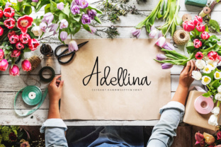 Adellina: A Script Handwritten Font That Elevates Your Brand