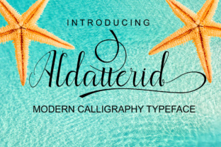 Aldatterid: A Beautiful Script Font for Business Branding