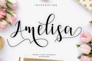 Amelisa Script: A Fresh Handwritten Typeface for Digital Branding