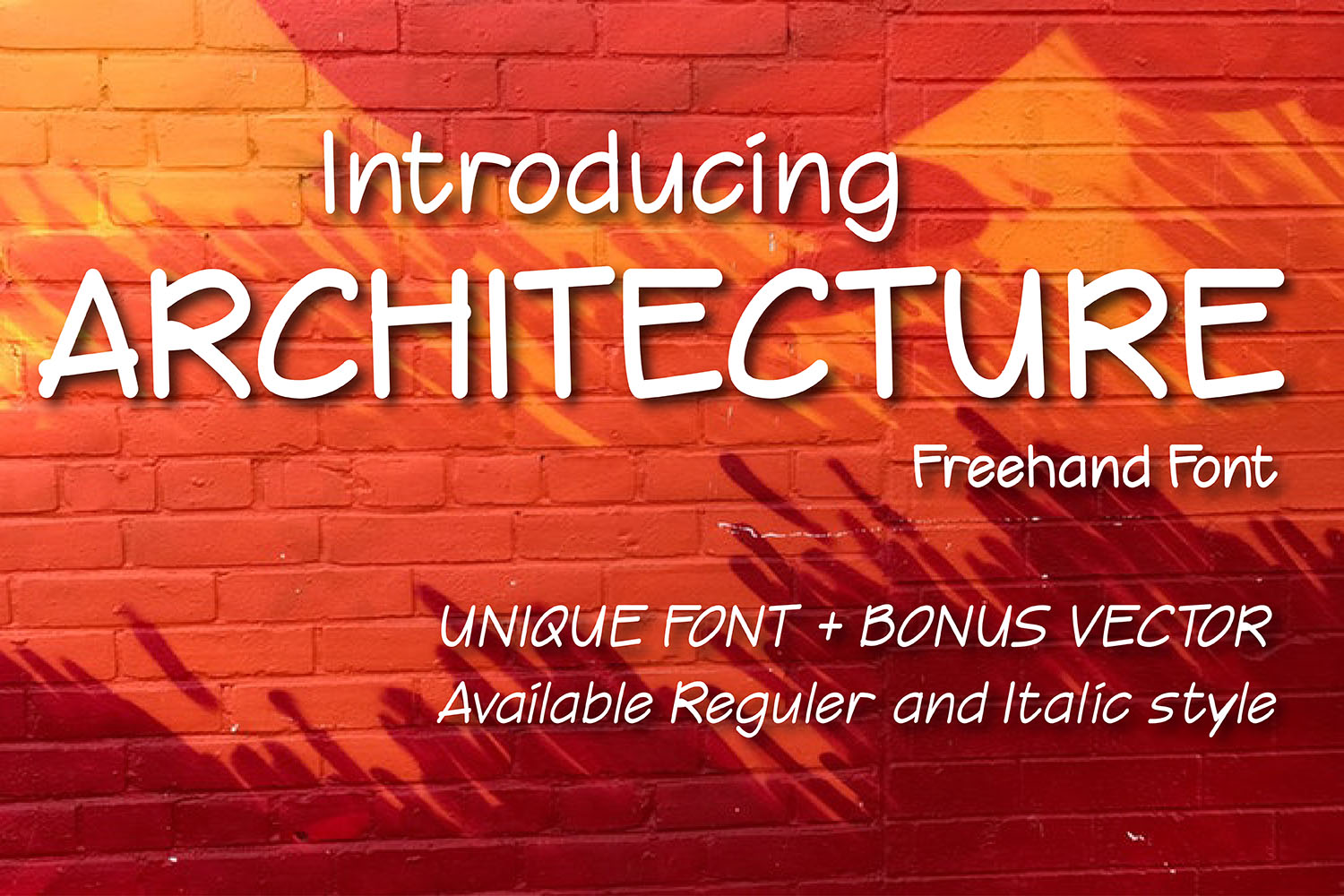 Architecture Font: A Warm, Legible Handwritten Typeface for Digital Design