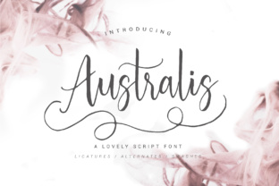 Australis Font: Elegant Script for Web Design