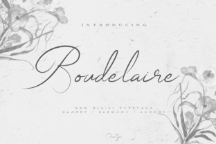Boudelaire Font Review