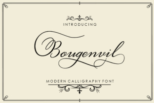 Bougenvil: A Refined Script Font for Digital Branding
