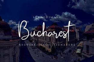 Bucharest: A Modern Script Font