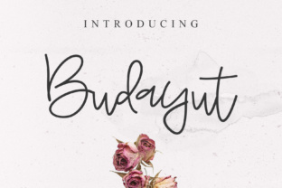 Budayut: A Stylish Script Font for Marketers