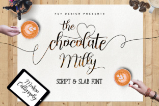 Chocolate Milky: A Romantic Script Handwritten Font for Branding