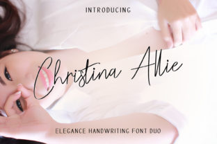 Christina Allie: An Elegant Script Handwritten Font for Digital Branding