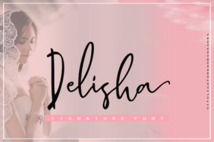 Delisha: A Modern Script Font for Digital Branding
