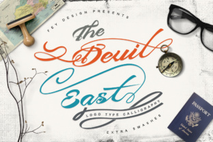 Devil East: A Warm, Expressive Script Font for Digital Branding