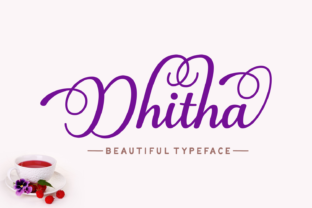 Dhitha: A Gorgeous Script Font