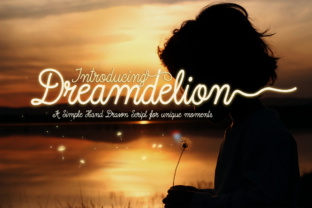 Dreamdelion: A Nostalgic Font for Business Branding