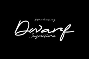 Dwarf Signature: A Handwritten Font That Elevates Real Small Business Branding