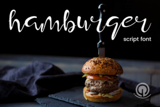 Hamburger Font: Handwritten Elegance for Crafters
