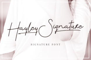 Hayley: A Refined Script Font