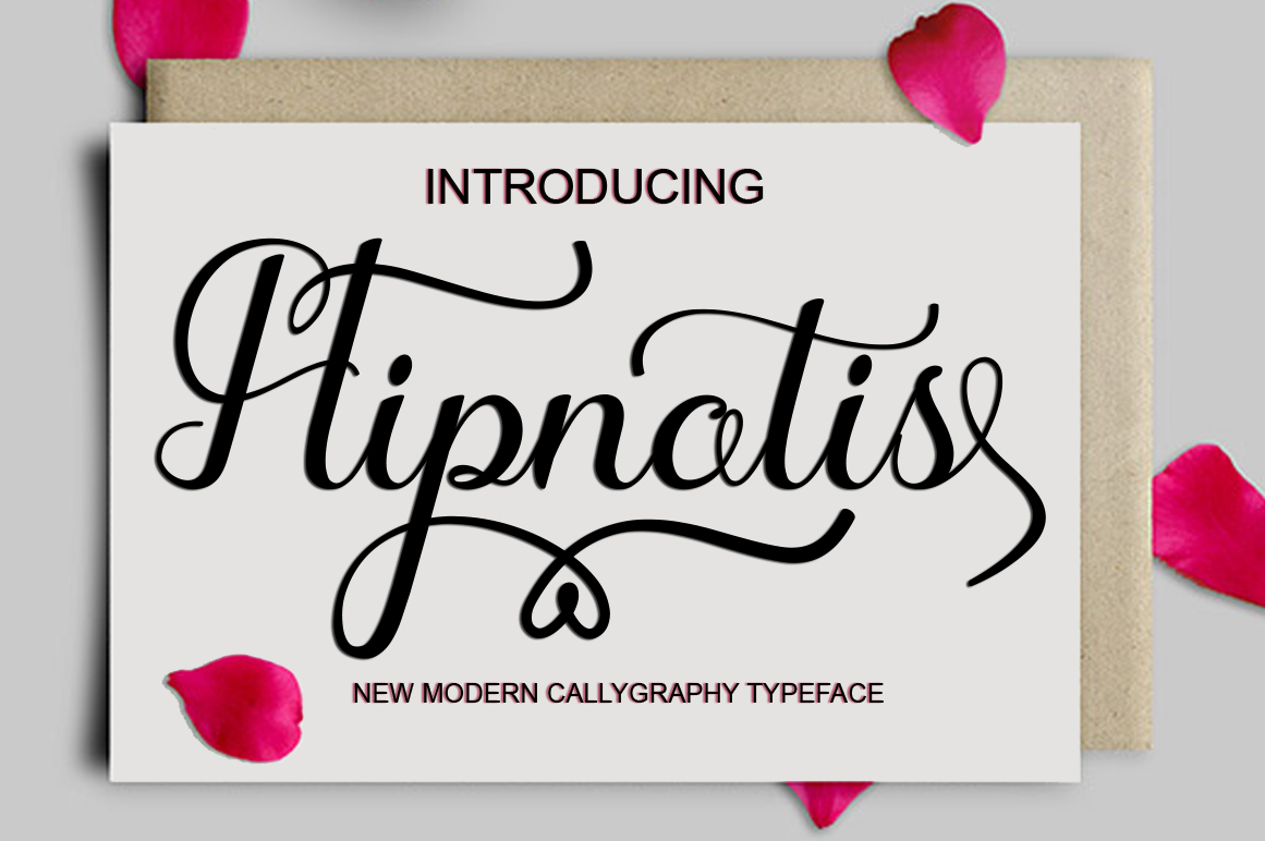 Hipnotis: A Fresh Script Font for Scroll-Stopping Marketing