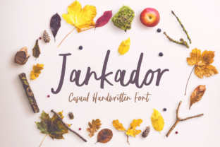 Jankador: A Handwritten Font for Creative Web Design