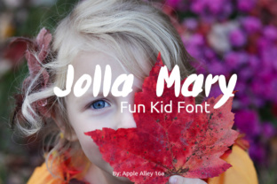 Jolla Mary Font for Web Design