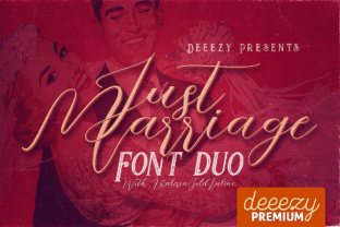 Just Marriage Font for Business