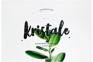 Kristale: A Fresh Script Font for Creative Campaigns