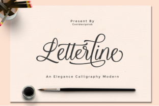 Letterline: A Glamorous Script Font
