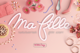 Ma Fille Font: A Playful, Professional Script for Small Businesses