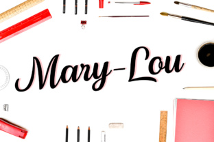Mary-Lou Script Font: Charm That Sells