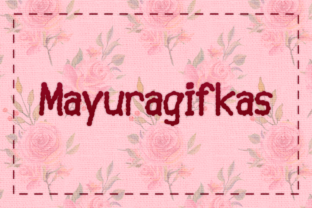 Mayuragifkas: A Decorative Font That Stitches Personality Into Your Brand