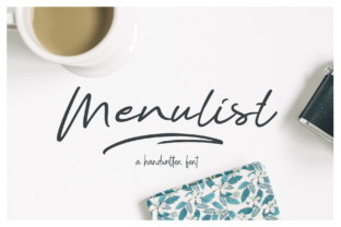 Menulist: A Minimalist Script Font for Digital Branding