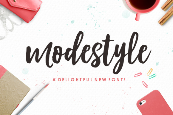Modestyle: A Beautiful Font for Business