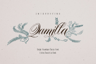 Qamilla: A Beautiful Script Font