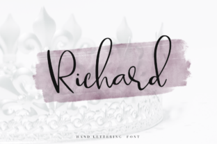 Richard: A Beautiful Script Font