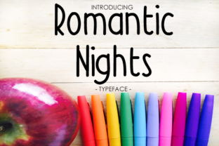 Romantic Nights Font for Elegant Design