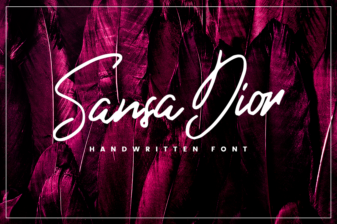 Sansa Dior: A Casual Brush Script for Creative Brands
