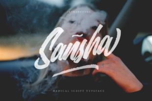 Sansha: A Stylish Handwritten Font for Modern Web Design