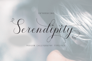 Serendipity Font: Timeless Script for Crafters