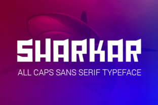 Sharkar: A Bold Font for Editorial Impact
