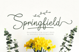 Springfield: A Handwritten Font for Editorial Grace