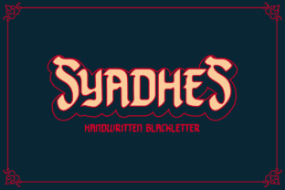 Syadhes: A Bold Font for Business
