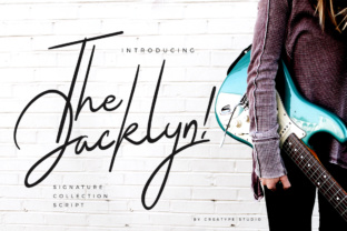 The Jacklyn: A Modern Script Font for Digital Branding