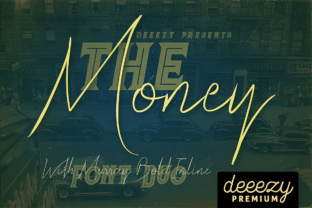 The Money: A Cool Handwritten Font for Creative Projects